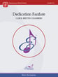 Dedication Fanfare Concert Band sheet music cover
